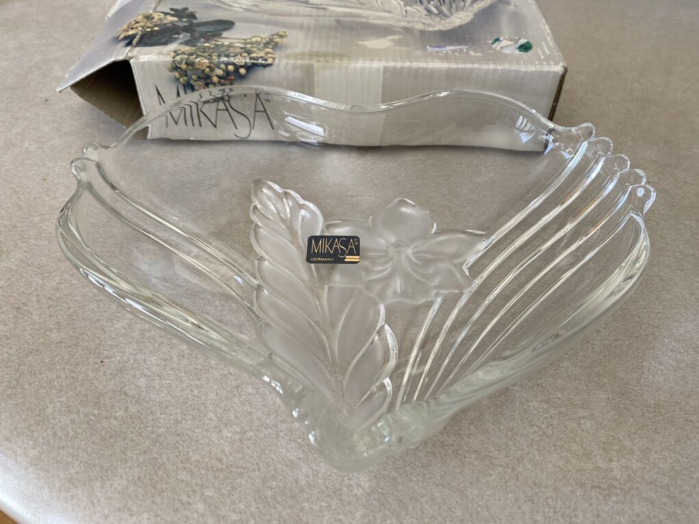 Mikasa serving tray.