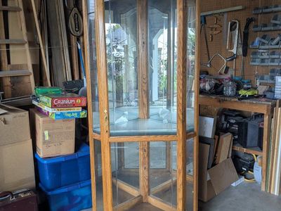 Corner Curio Cabinet