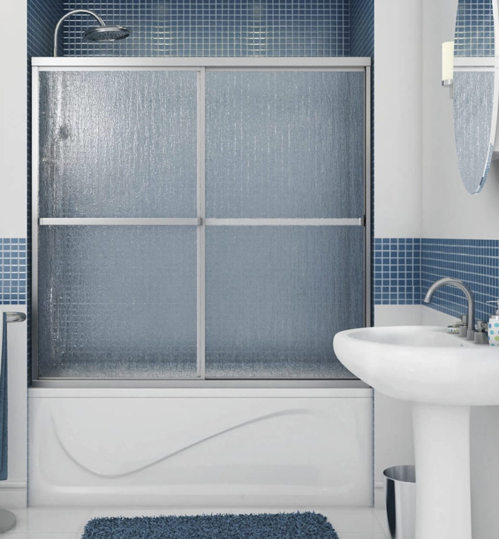 Maax Polar Tub Shower Door 54 - 59 1/2 x 57 1/2