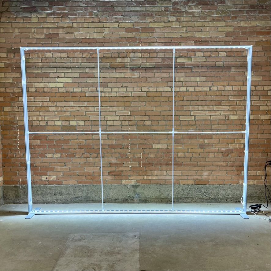 SEGO Lightbox Trade Show Exhibit Display LED Backlit Large 10' x 7.4'