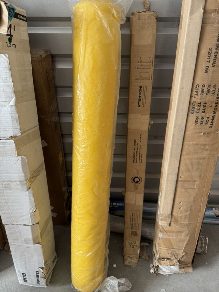Yellow Bollard Cover 5' Cone Tip Shape