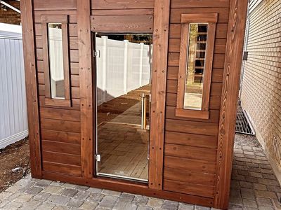 FULLY INSULATED CUSTOM SAUNA