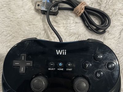 Nintendo Wii Classic Controller Black