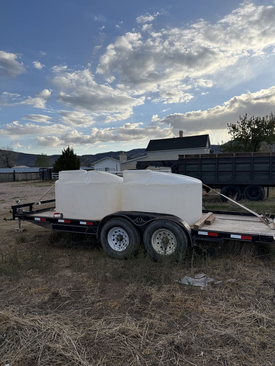 Trailer w/ Water Tanks