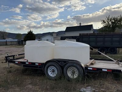 Trailer w/ Water Tanks