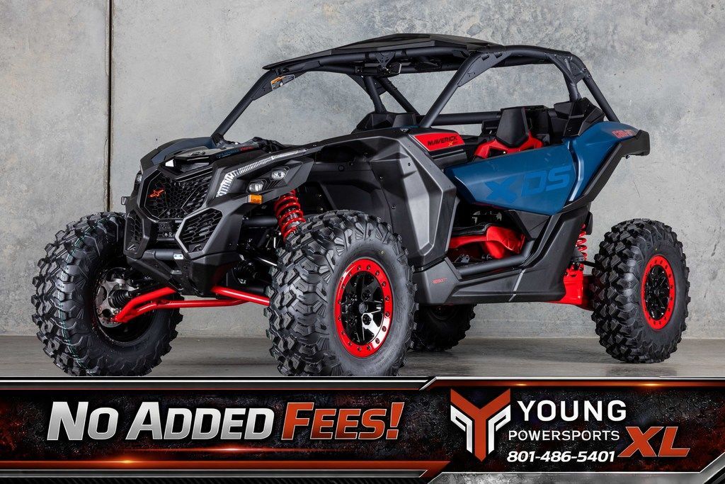 2026 Can-Am® Maverick X3 X ds Turbo RR Dusty Navy_4.5 in