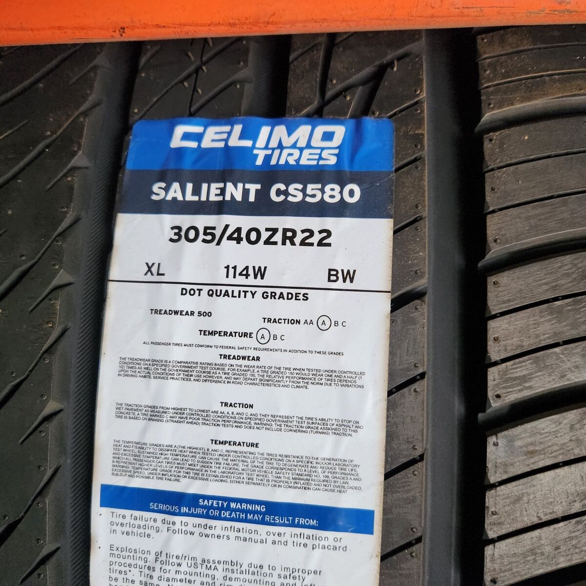 305/40r22 celimo salient cs580