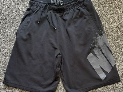 Nike Men's Black Athletic Shorts- S