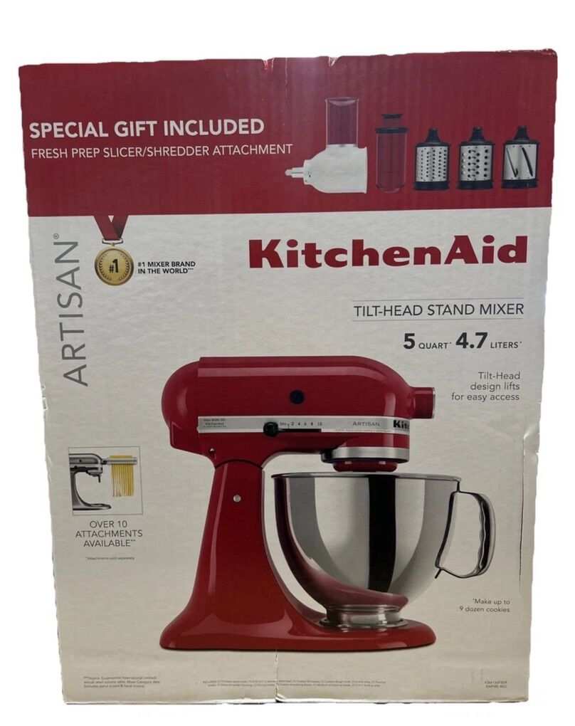 KitchenAid Artisan (KSM150FBER) Bundle Mixer