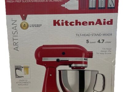 KitchenAid Artisan (KSM150FBER) Bundle Mixer