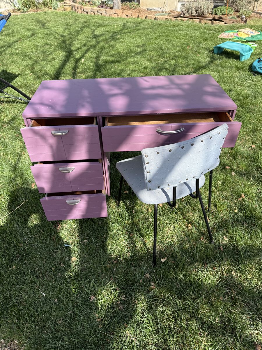 Midcentury Modern Desk And Chair