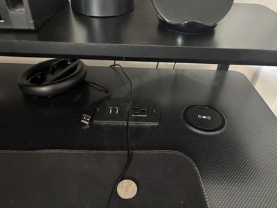 Carbon fiber gaming desk