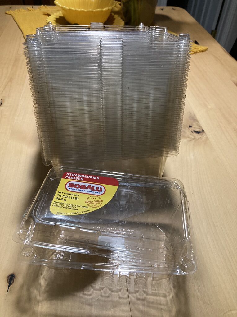 56 Strawberry Containers