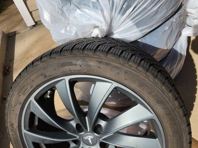 Lugano Wheels with Michelin X-Ice Tires for Tesla Model S