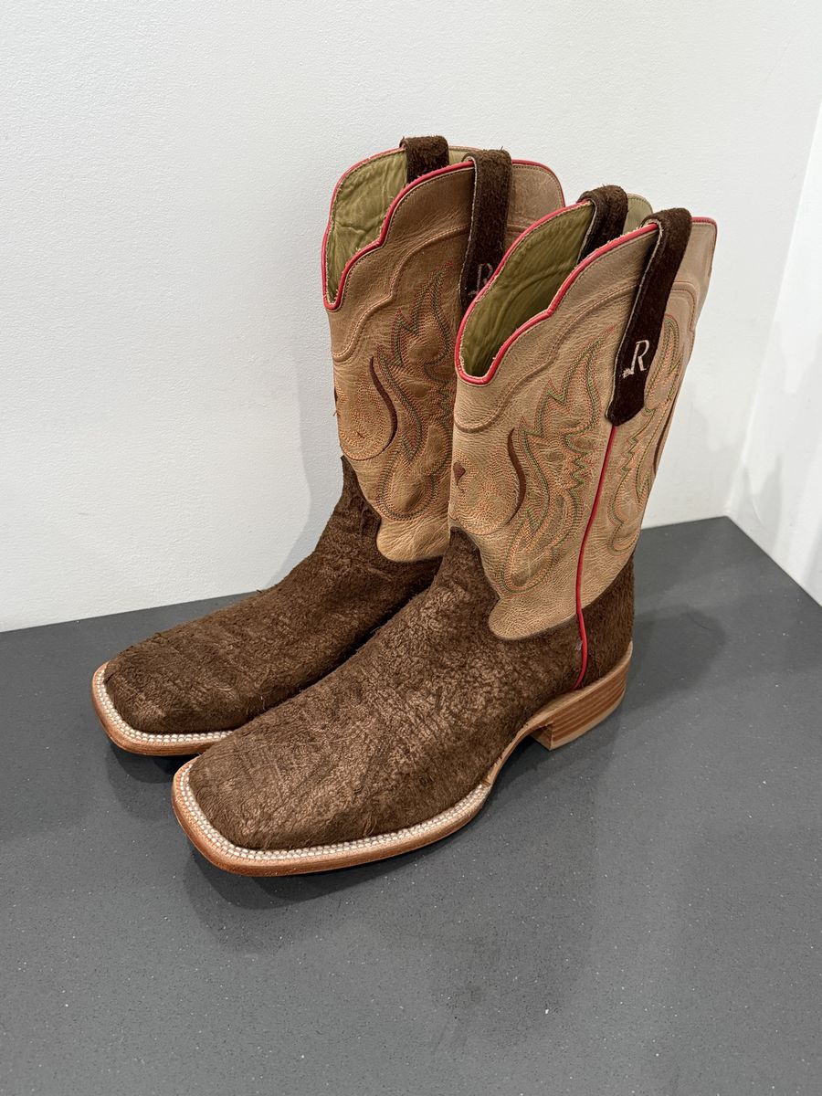 R. Watson Boots Men’s Roughout Wide Square size 11.5