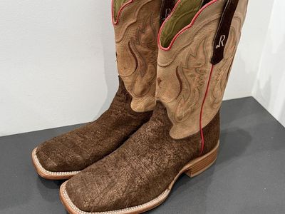 R. Watson Boots Men’s Roughout Wide Square size 11.5