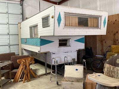 Vintage 1960’s camper shell