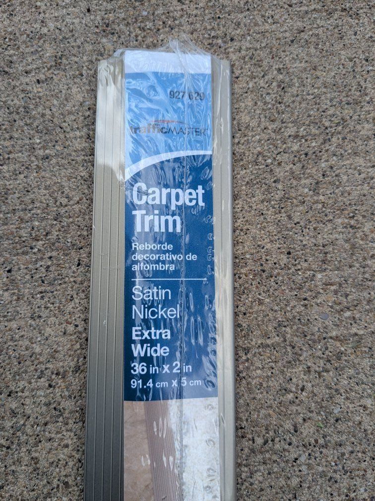 New Extra Wide Traffic Master Carpet Trim