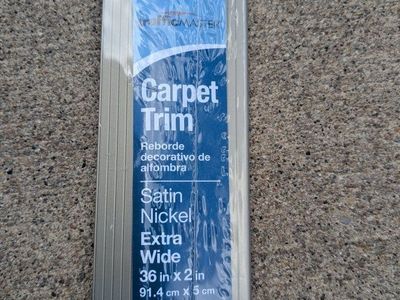 New Extra Wide Traffic Master Carpet Trim