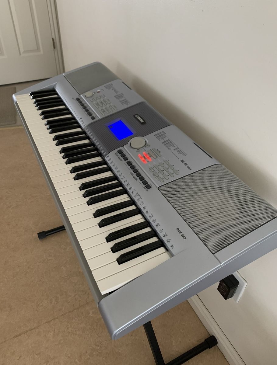 Yamaha Piano, Keyboard Stand & Wall Adapter