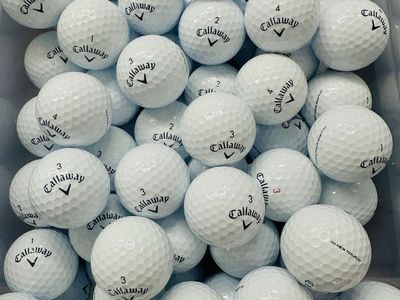 Hundreds of Like New Callaway “Super Soft” Balls