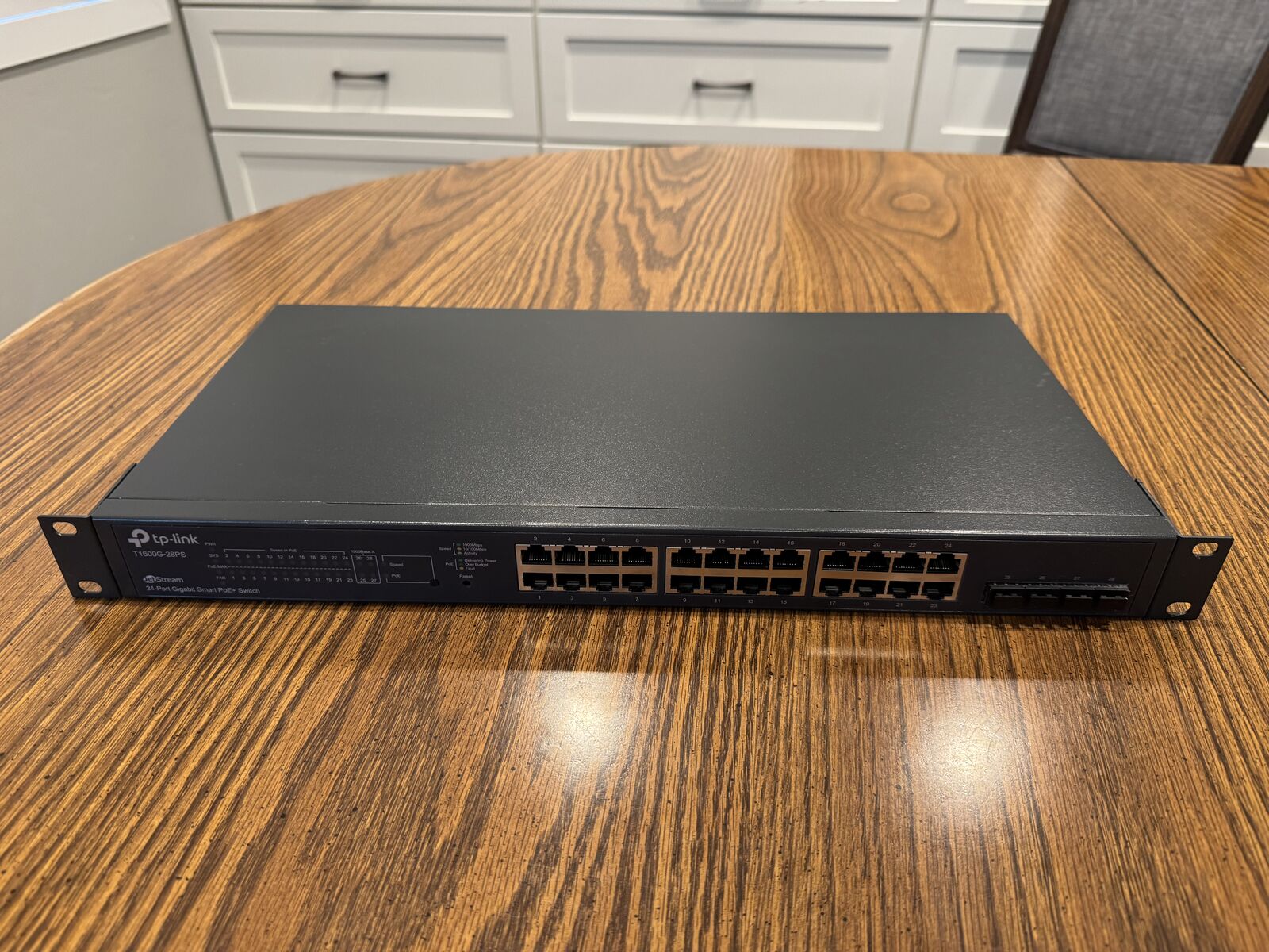 Used 24 Port PoE+ TP-Link Switch