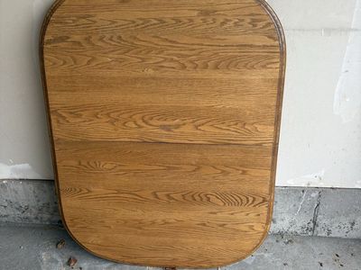 Vintage Wooden Dining Set - Drop Leaf Table & 4 Spindle Back Chairs - Light Wood Finish