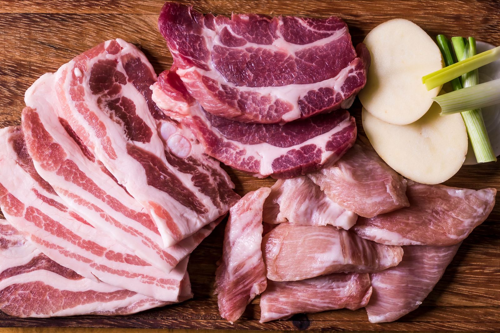 Pasture raised pork no corn no antibiotics