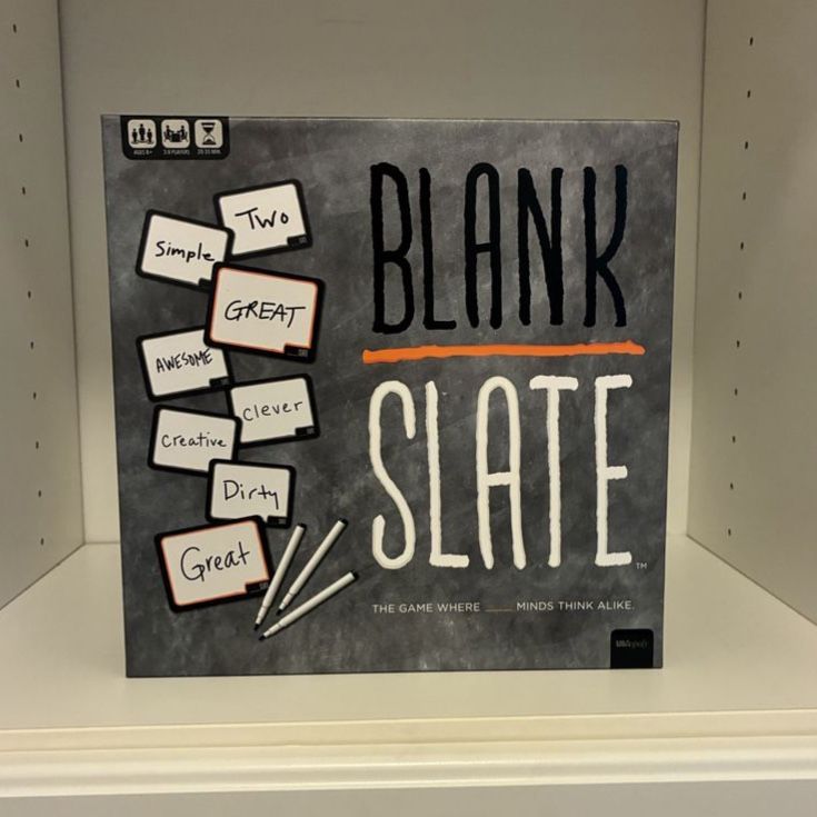 Blank Slate: The Game Where Minds Think Alike - Party Board Game Ages 8+