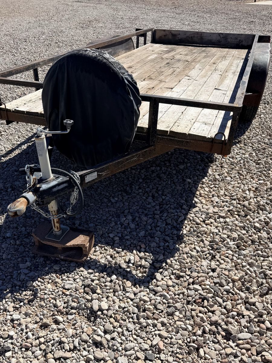 16' Flatbed Trailer