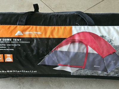 Ozark Trail 4 Person Dome Tent.