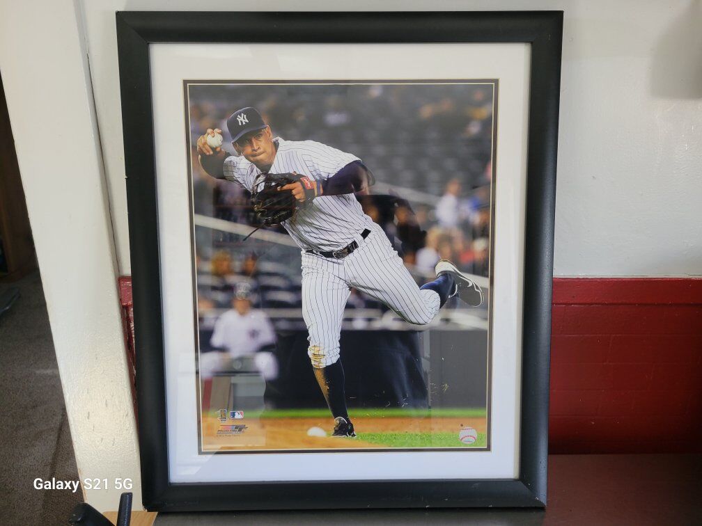 Alex Rodriguez ~ Framed Photo