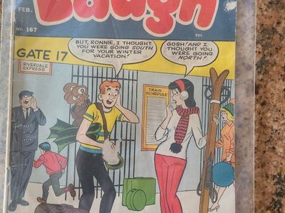 Vintage Laugh Comics #167 Archie Series Feb 12c Cover Silver Age Comic