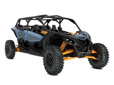 2026 Can-Am® Maverick X3 Max RS Turbo RR Scandi Blue & Orange Crush