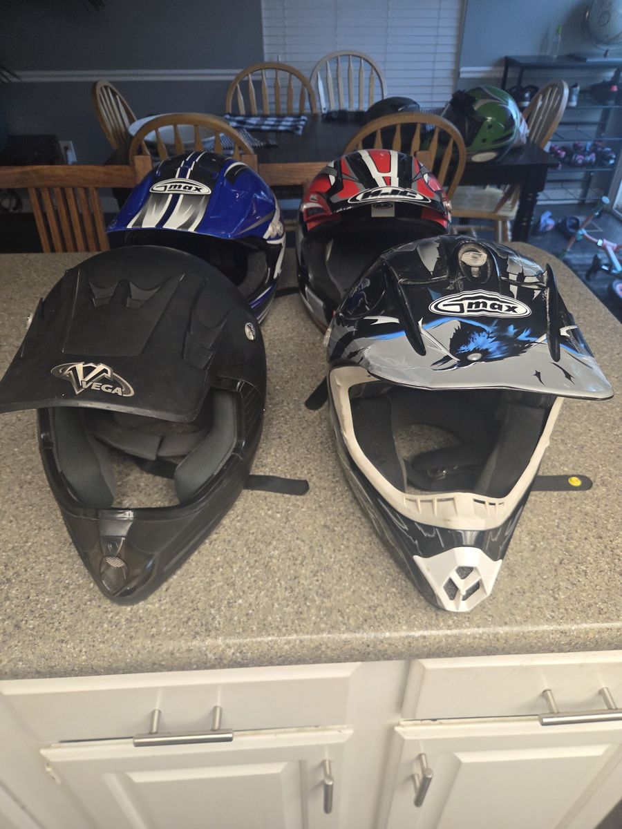 Motorcycle helmets