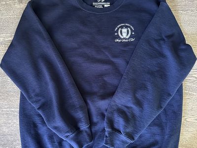 *LIMITED EDITION* Swig Embroidered Blue ‘Soda Club’ Crewneck Sweatshirt L/XL