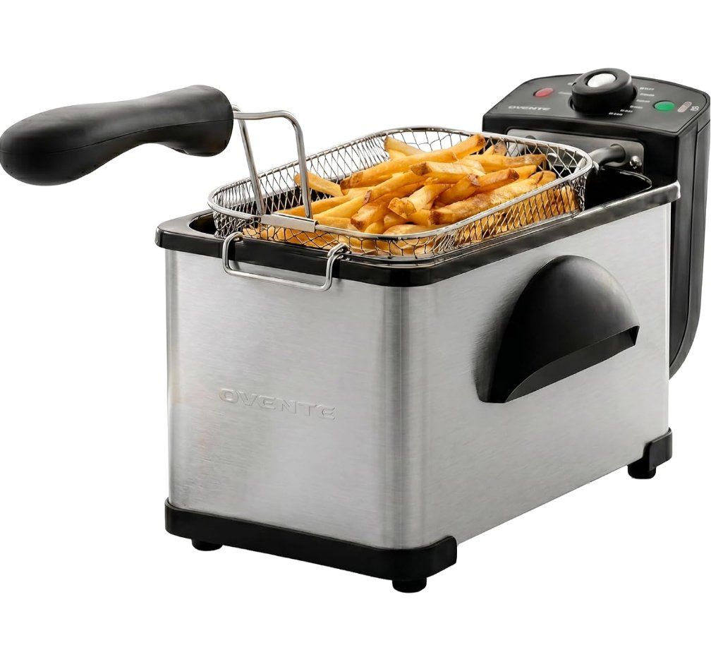 New Ovente 2.0L Stainless Steel Deep Fryer