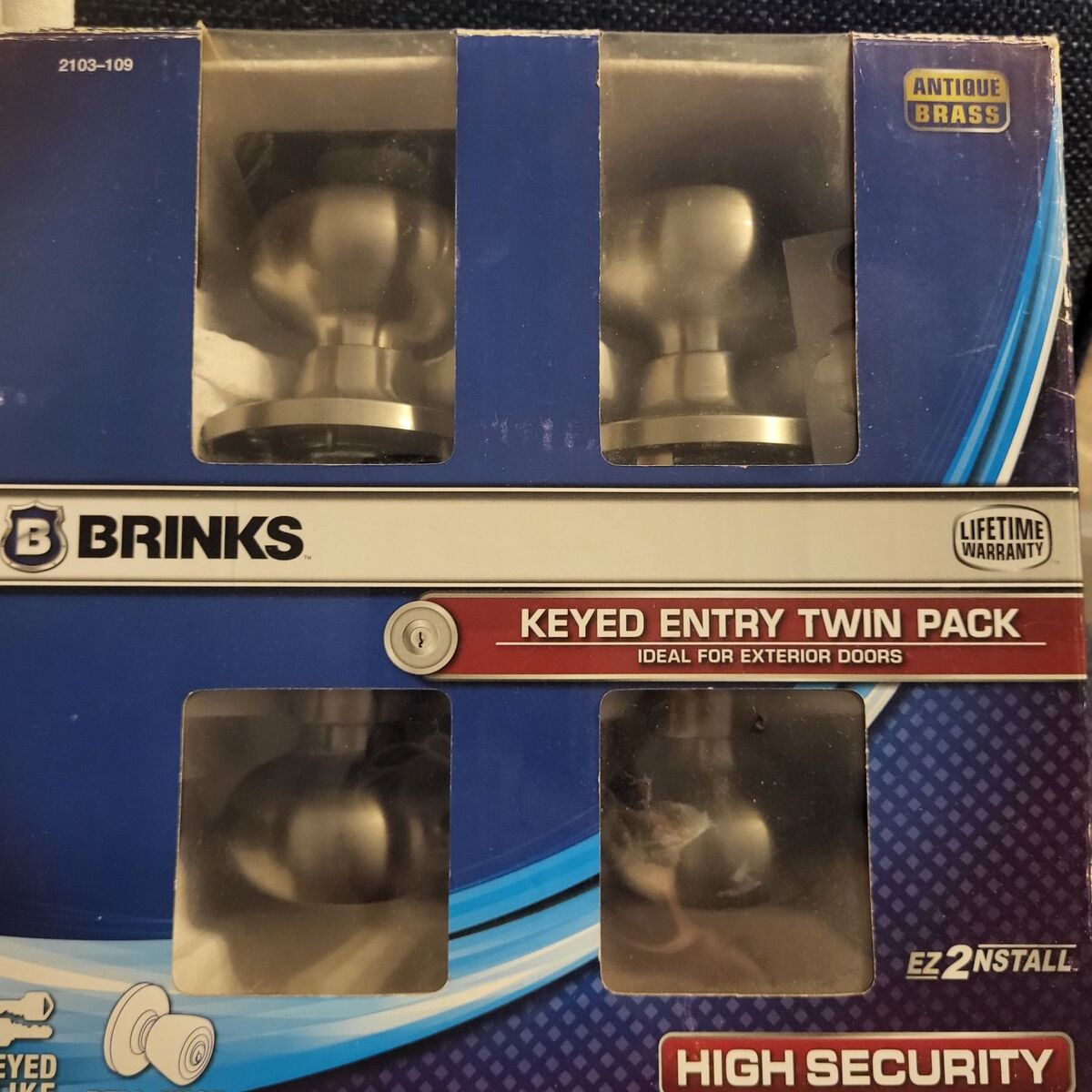 Brinks Door Knob Set