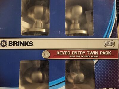 Brinks Door Knob Set