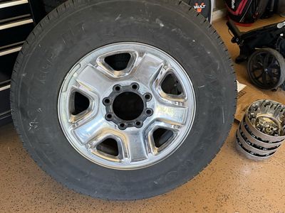 Wheel tires 5 set