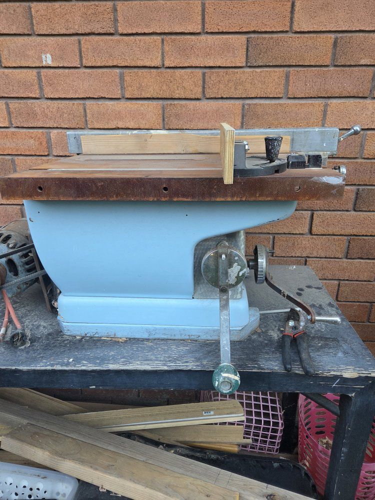 Delta 12" Band Saw, Drill Press, and Router Table - Used Woodworking Tools
