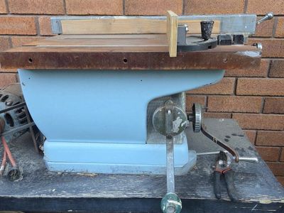 Delta 12" Band Saw, Drill Press, and Router Table - Used Woodworking Tools