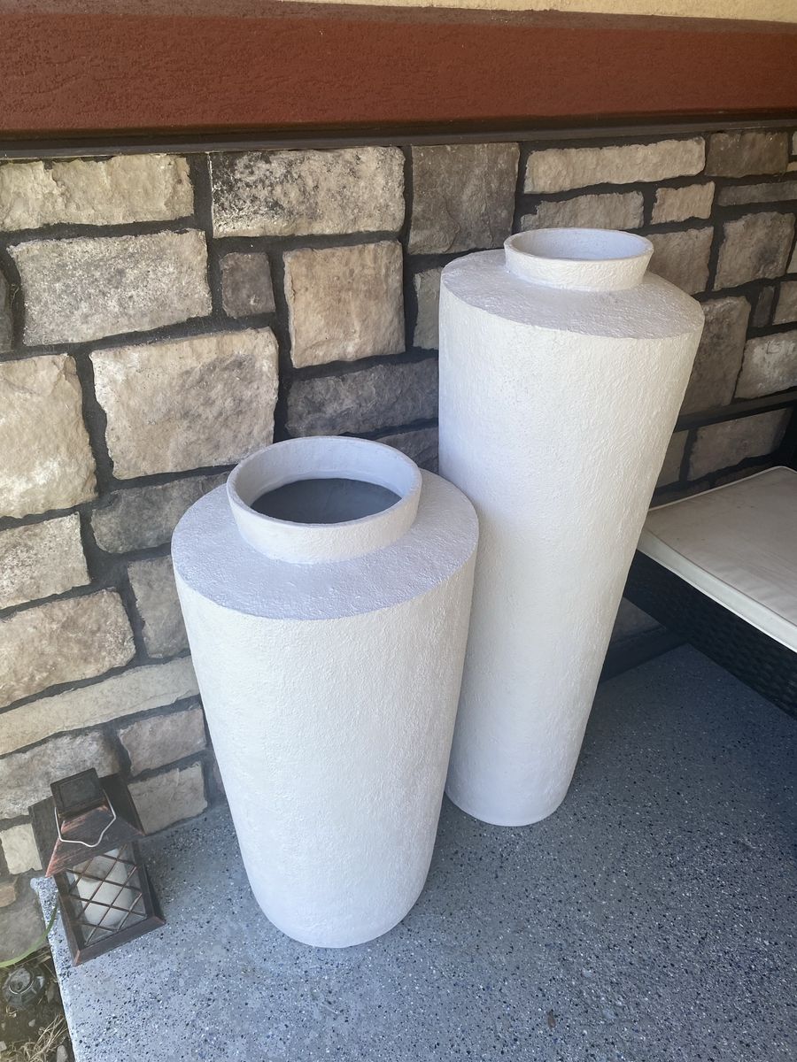 Tall cute vases