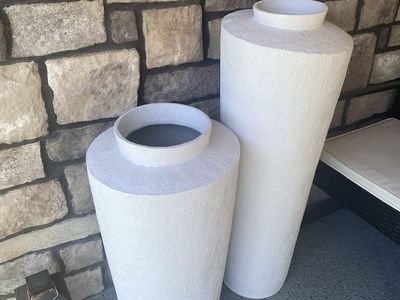 Tall cute vases