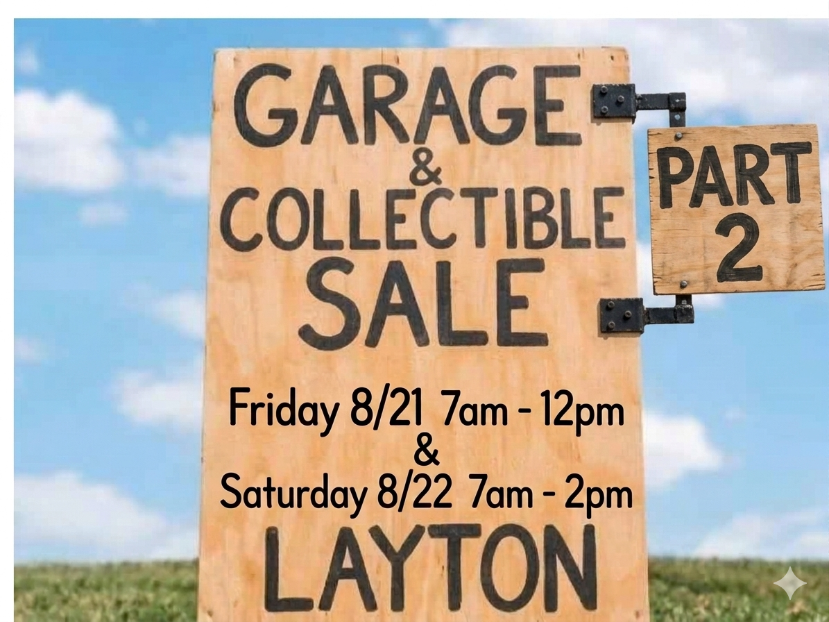Yard-Garage-Collectible Sale Layton Friday 8/21 & Saturday 8/22-Hot Wheels-Figurines-Pocket Knives-Jewelry