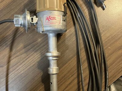 ACCEL Dual Point Distributor 34100 for Chevy Small Block, Part #D51123 (EMP Proof)