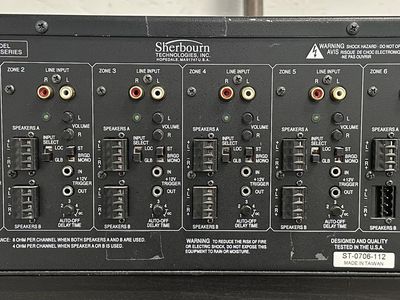 Sherbourn 6 Zone Amplifier