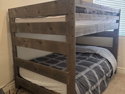 Full SIzed Bunk Beds and 2 Dressers