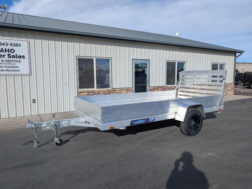 2026 Aluma 6812H-ESA-S-TG 69' x 12' 3' Aluminum Utility with 16' Sides 3K