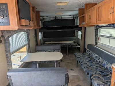 Forest River Sierra Toy Hauler Travel Trailer RV - Used Good Condition